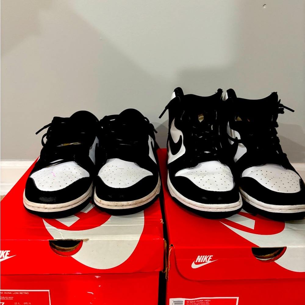 PANDA LOWS AND HIGH BOTH SIZE 7